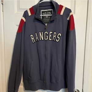 Old time rangers hockey jersey